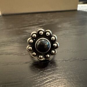 Sterling Silver Flower Ring